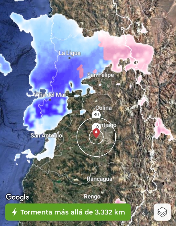 ilulemonade's tweet photo. Literalmente la baja segregada evitando Santiago 
@EdoWeatherman @RedGeoChile https://t.co/OIkufLXt3f