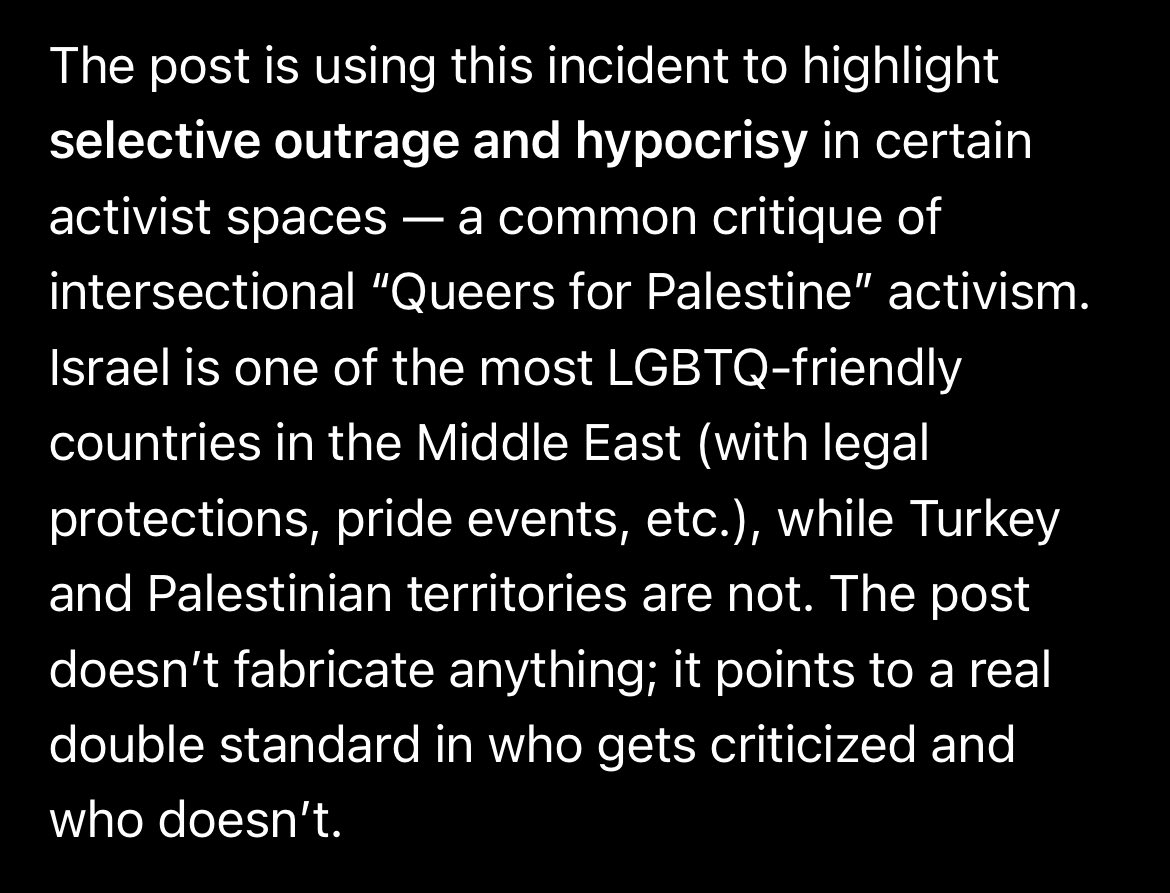 SemperFi0101's tweet photo. @EYakoby I never understood why gay people protest for Palestine or other Islamic countries. They would rather kill gay people than accept them. https://t.co/Axtb6Ol9Vf