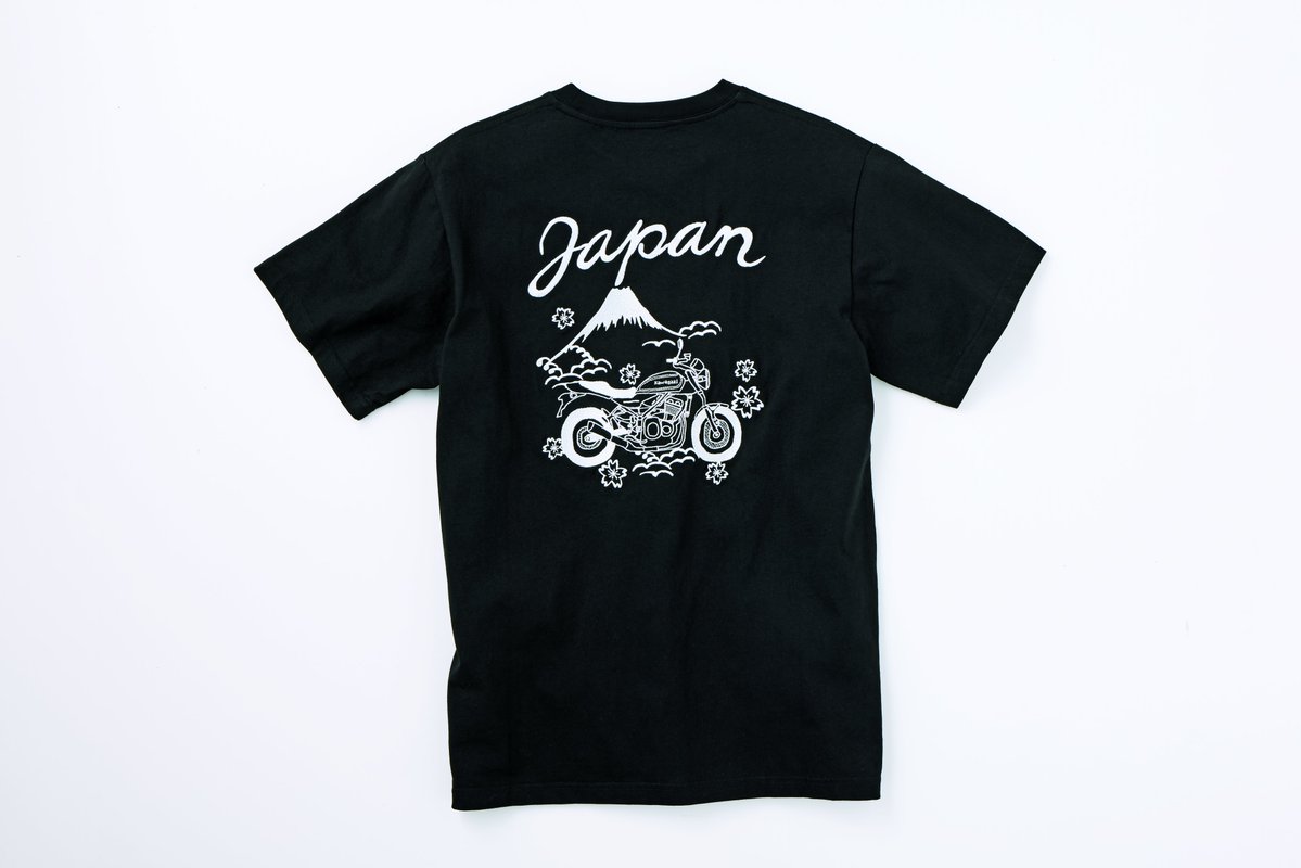 カワサキ スーベニア桜 T シャツ カワサキオリジナル T シャツ