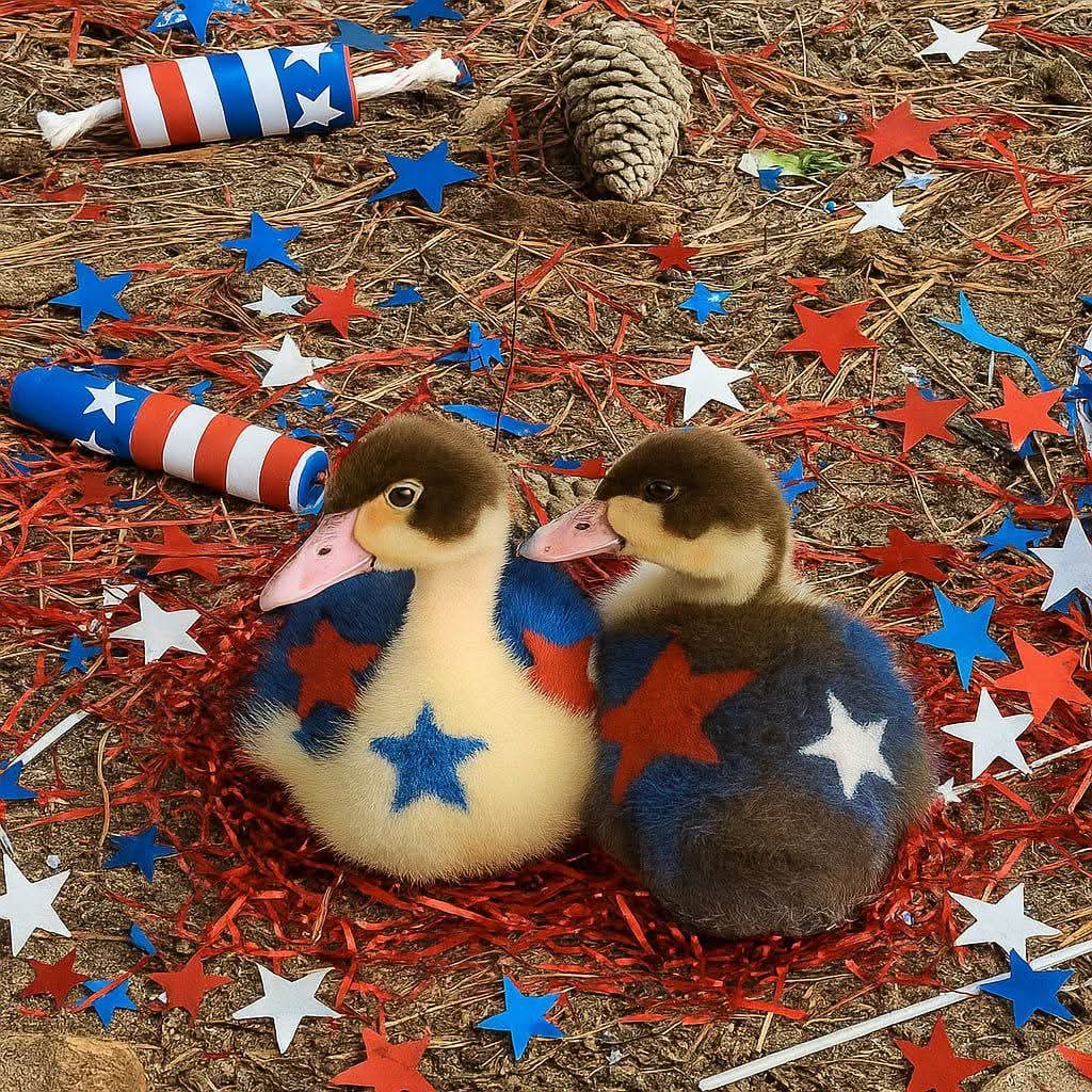 CheeseAcresFarm's tweet photo. Happy birthday America! #USA #USA250 #July4th #independenceday #letfreedomring https://t.co/Y0ZI5Dfy3n