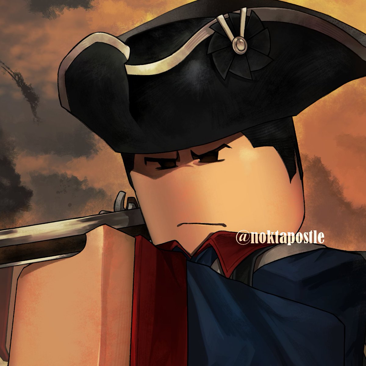 noktapostle's tweet photo. I had the pleasure to work with @28PixelsRBLX/@StudioOSNOLA for the L&amp;C update's icon, please check the game when you can;!!
#lexingtonandconcord #robloxart https://t.co/C4Dh6FPHNI