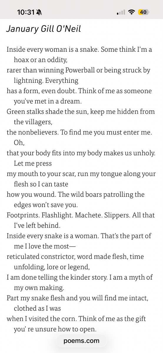 VDetectives's tweet photo. @145k4 Woman Swallowed by a Python in Her Cornfield 

January Gill O’Neil https://t.co/lBUkhaheIX