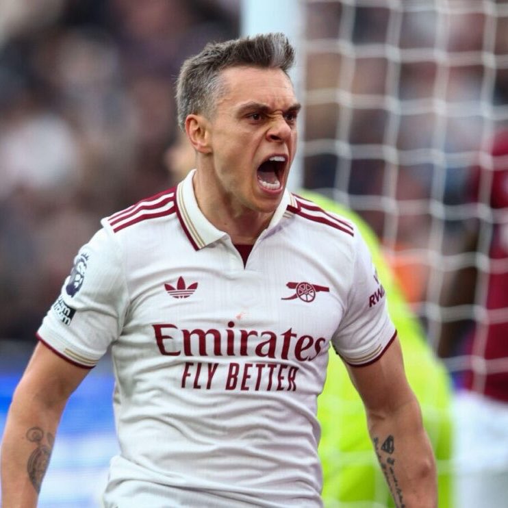 EllsGooner's tweet photo. The gravity of today’s reports has hit me.
I know it’s a wise move to end Leo’s journey with us now. I also know we will not replace him for £20m.
Clutch player. Great signing. Champion!
#Trossard #Arsenal https://t.co/bcJPY88pJH