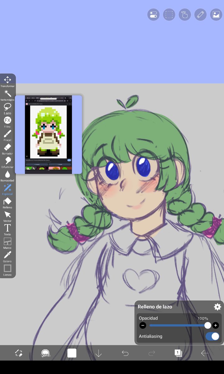 iichiigan's tweet photo. Wip de la Sweets Musume anual #yume2kki https://t.co/3CkRuviKST