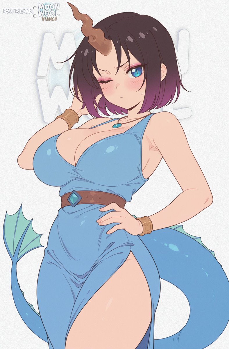 MoonwoolBranch's tweet photo. Elma (Dragon Maid) - Sfw 🐲💙 https://t.co/1WVHWQPZFm