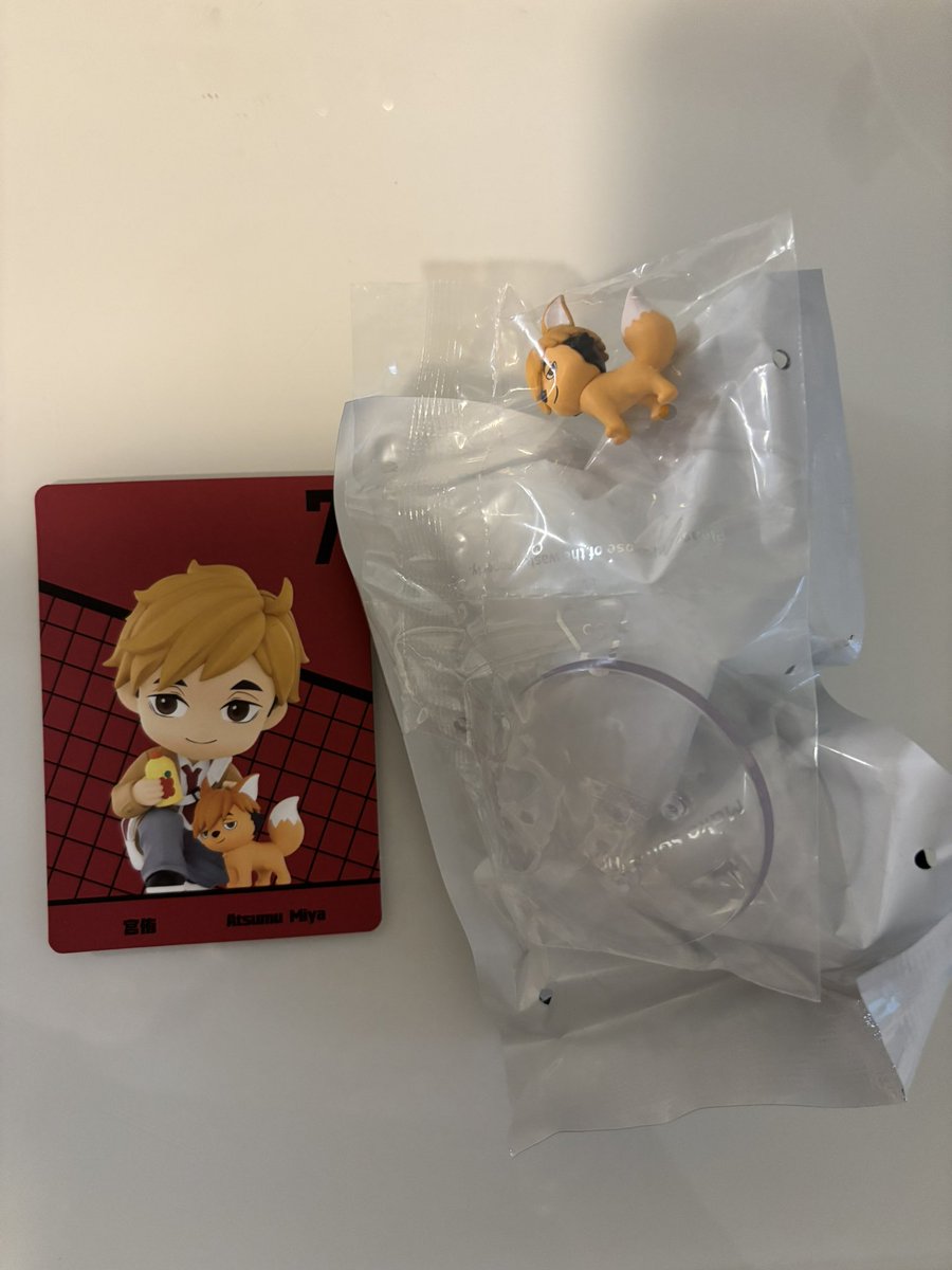 chaewuons's tweet photo. WTS POP MART x Haikyu!! Off-Court Vibes || Miya Atsumu
$17 USD + shipping from the US
Does not come with box, but still sealed/brand new 

DM if interested! 
#haikyuu #haikyu #popmart https://t.co/meZL9RyOKx