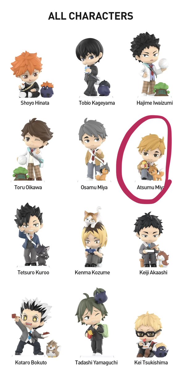 chaewuons's tweet photo. WTS POP MART x Haikyu!! Off-Court Vibes || Miya Atsumu
$17 USD + shipping from the US
Does not come with box, but still sealed/brand new 

DM if interested! 
#haikyuu #haikyu #popmart https://t.co/meZL9RyOKx
