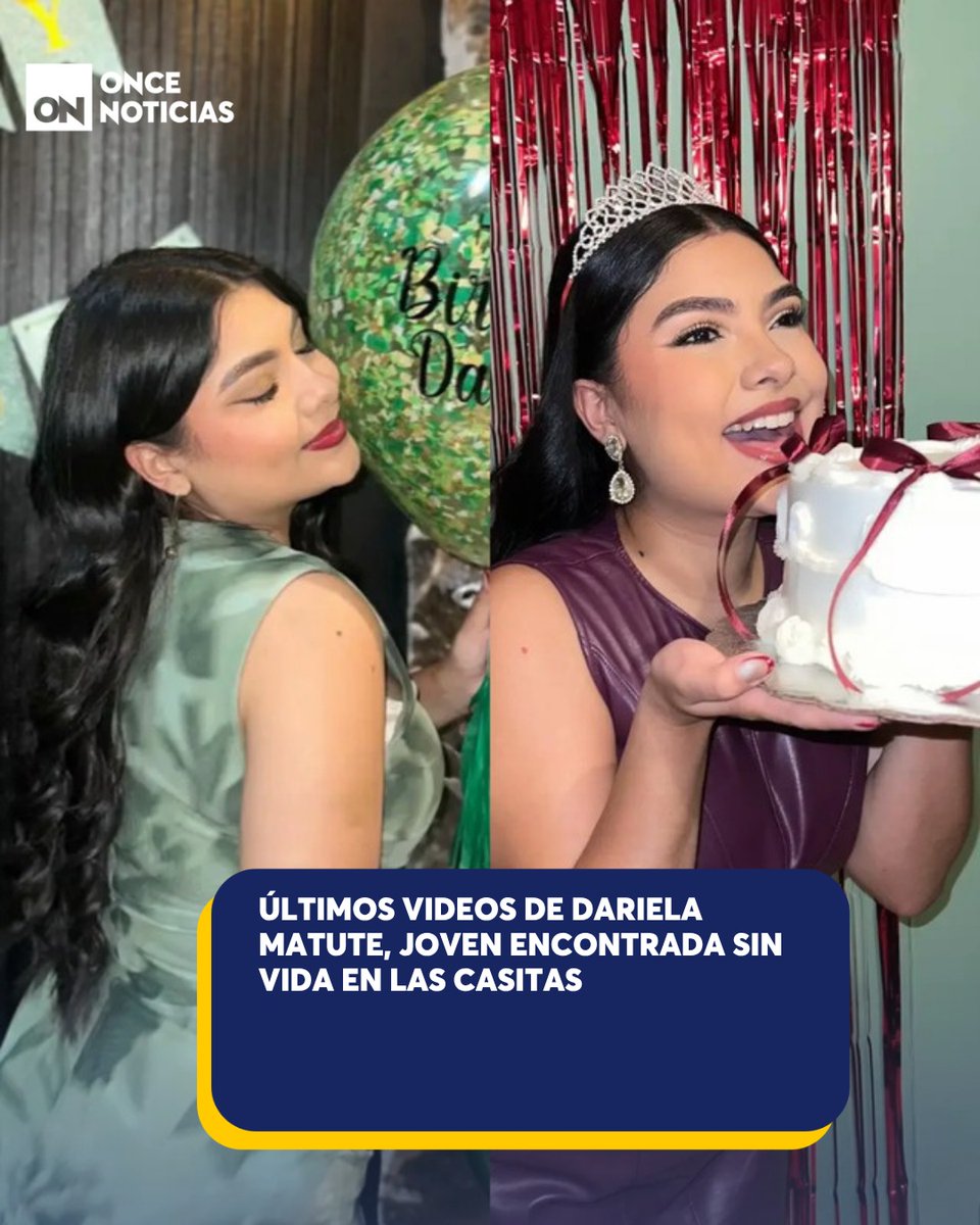 11_Noticias's tweet photo. 😢⚫La muerte de Dariela Matute ha causado profundo pesar entre sus cercanos. Estos fueron los últimos momentos que compartió en redes sociales antes de ser encontrada sin vida. 👉 https://t.co/HA3nOgGAYp
#DarielaMatute #LasCasitas #Tegucigalpa https://t.co/wwtgAiClvz