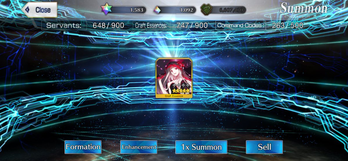 Pipboy451's tweet photo. Happy FGO 9th anni!! Got my 5th Black grail! That’s the good. The bad is I hit pity TWICE for space Ereshkigal for NP2. So well that kinda sucks but it is what it is. I wish everyone else better luck than me!happy 9th anniversary!!
#FateGrandOrder #FateGO #FGO https://t.co/rgQrN4DFoR