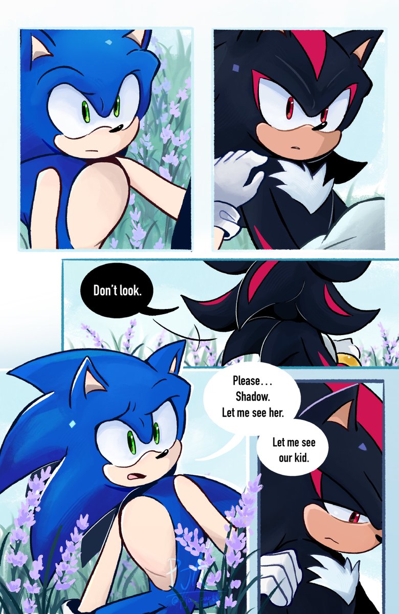 pja_party's tweet photo. Little one  (1/3)
🌻AU | Mpreg 
#Sonadow #sonadowfankid https://t.co/dcPIIQsyPg