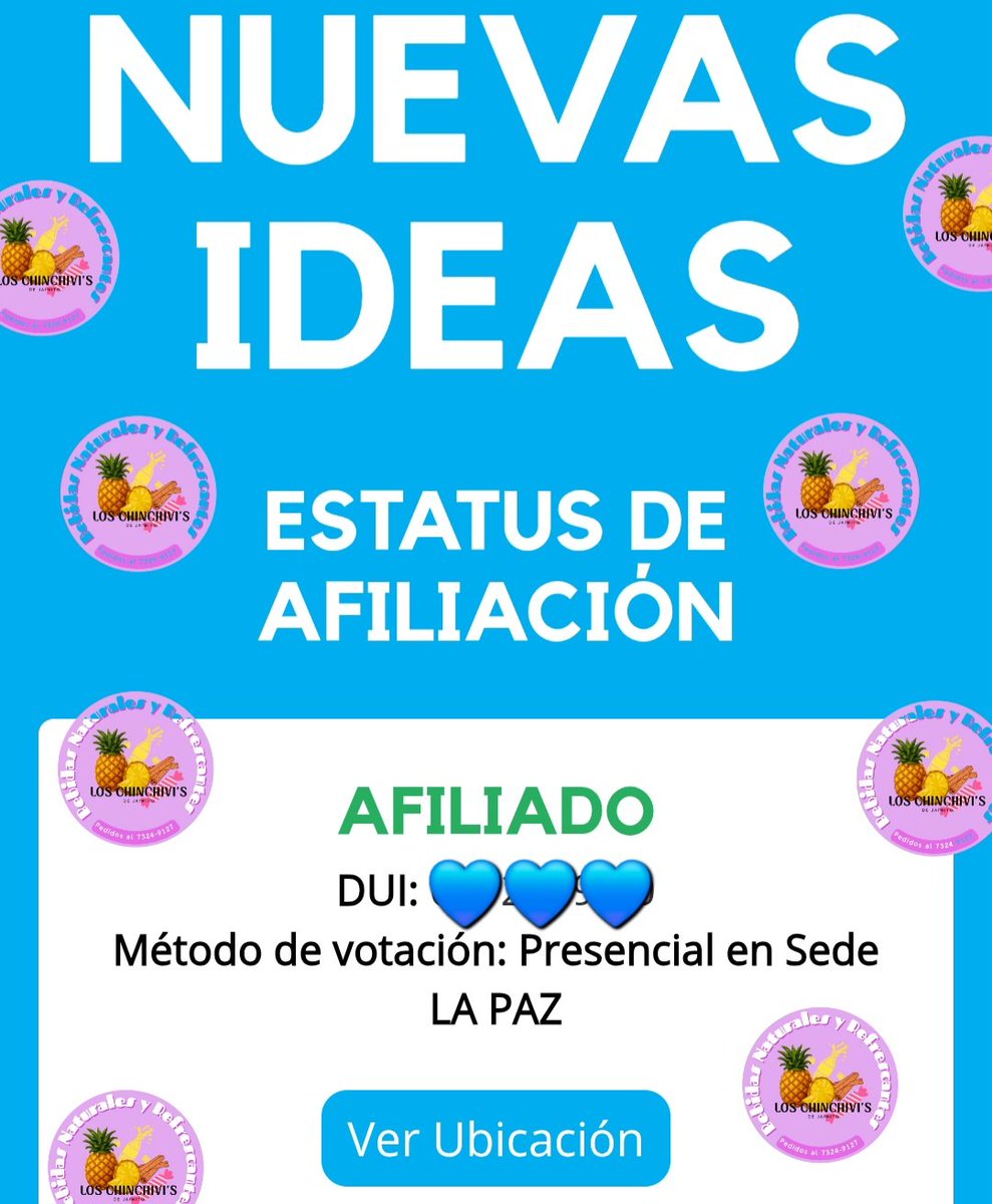 JimyOrtizSV's tweet photo. Listo para ejercer mi derecho al voto en las internas del partido de nuestro presidente @NayibBukele 😎
🗳️🇸🇻 ¡Vamos a seguir haciendo historia! 🗳️🇸🇻
#ElSalvador #VotoLibre #NuevasIdeas #NayibBukele https://t.co/FpI1dmsj5V