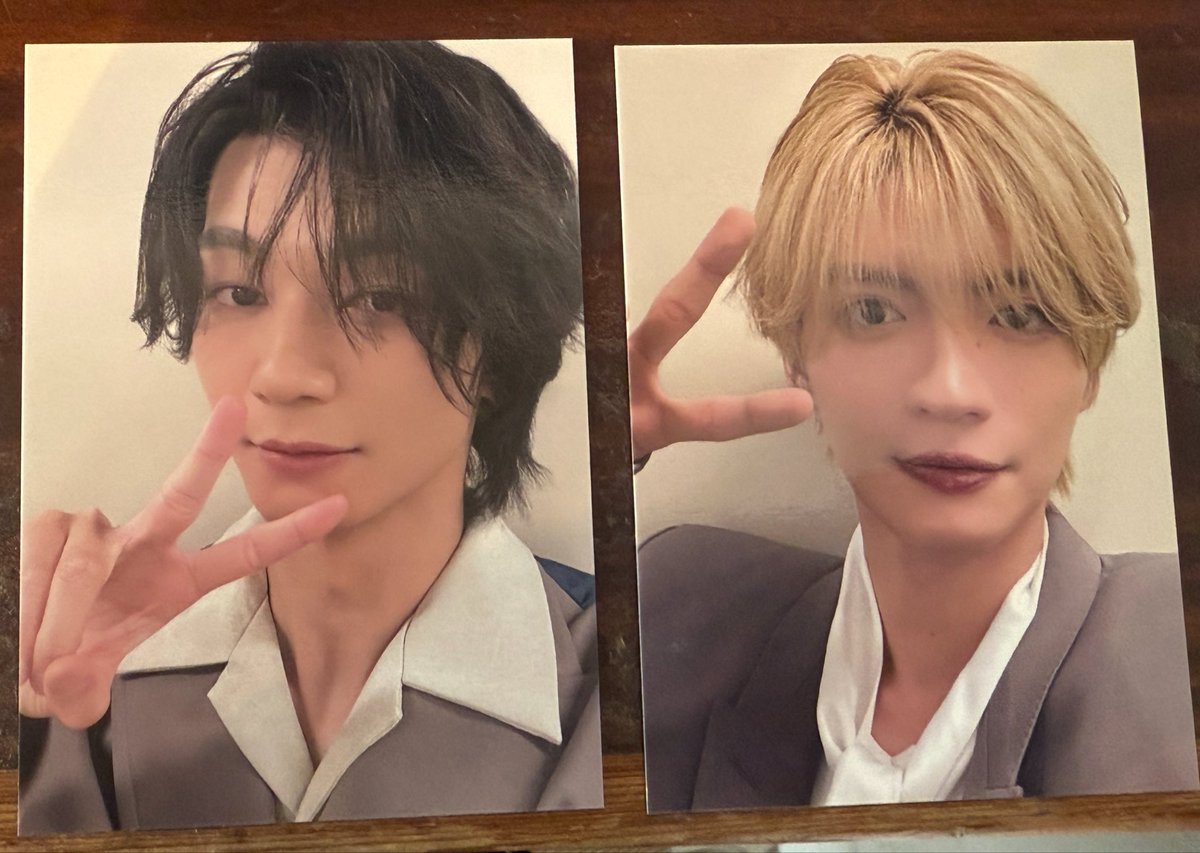 hashi_804's tweet photo. 原因は自分にある。 げんじぶ 仮ノ現
会場限定 CD購入特典 トレカ 交換

【譲】6/29 神戸  吉澤 杢代
【求】同種  武藤 長野

お心当たりのある方はお気軽にお声掛けください。

7/5有明、7/7立川 会場でのお手渡し https://t.co/db6vPBA3fS