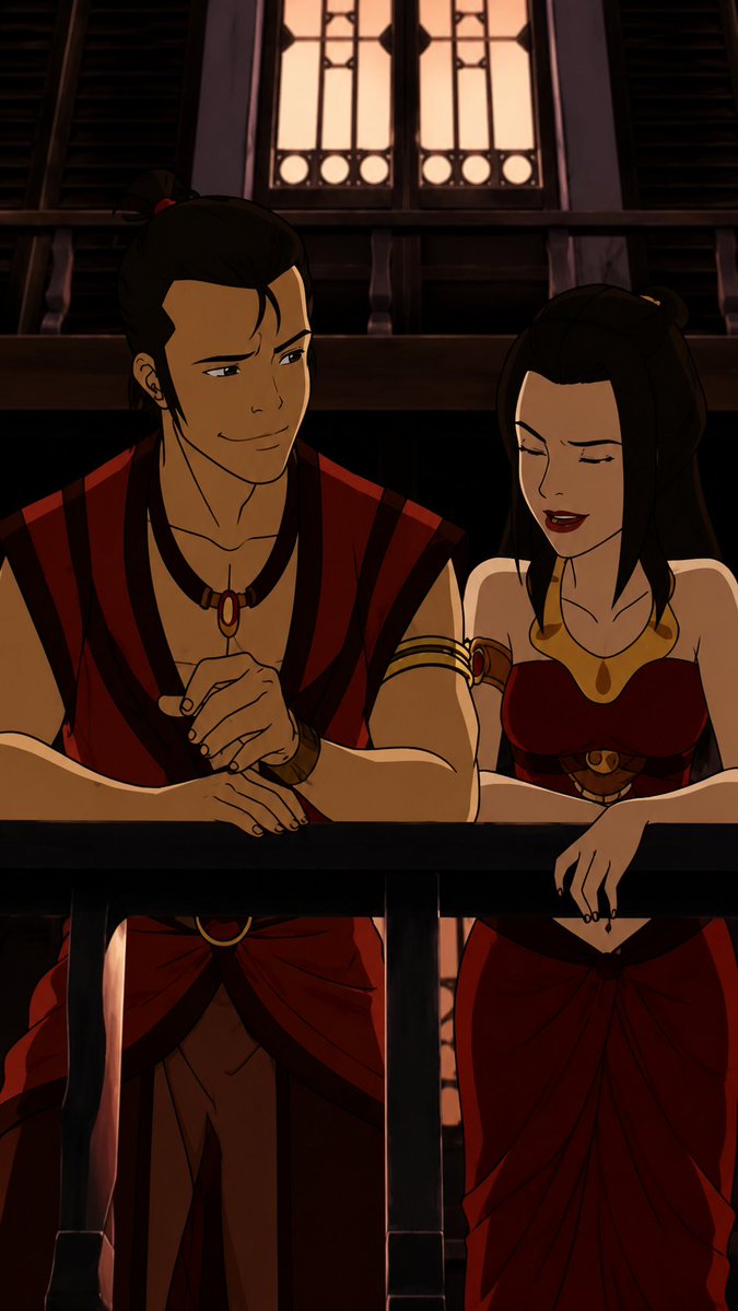 RealAnimeKage's tweet photo. This dude casually pulled the baddest girl in ATLA effortlessly. 

Azula was all over him ? https://t.co/8QdDvJFJyb