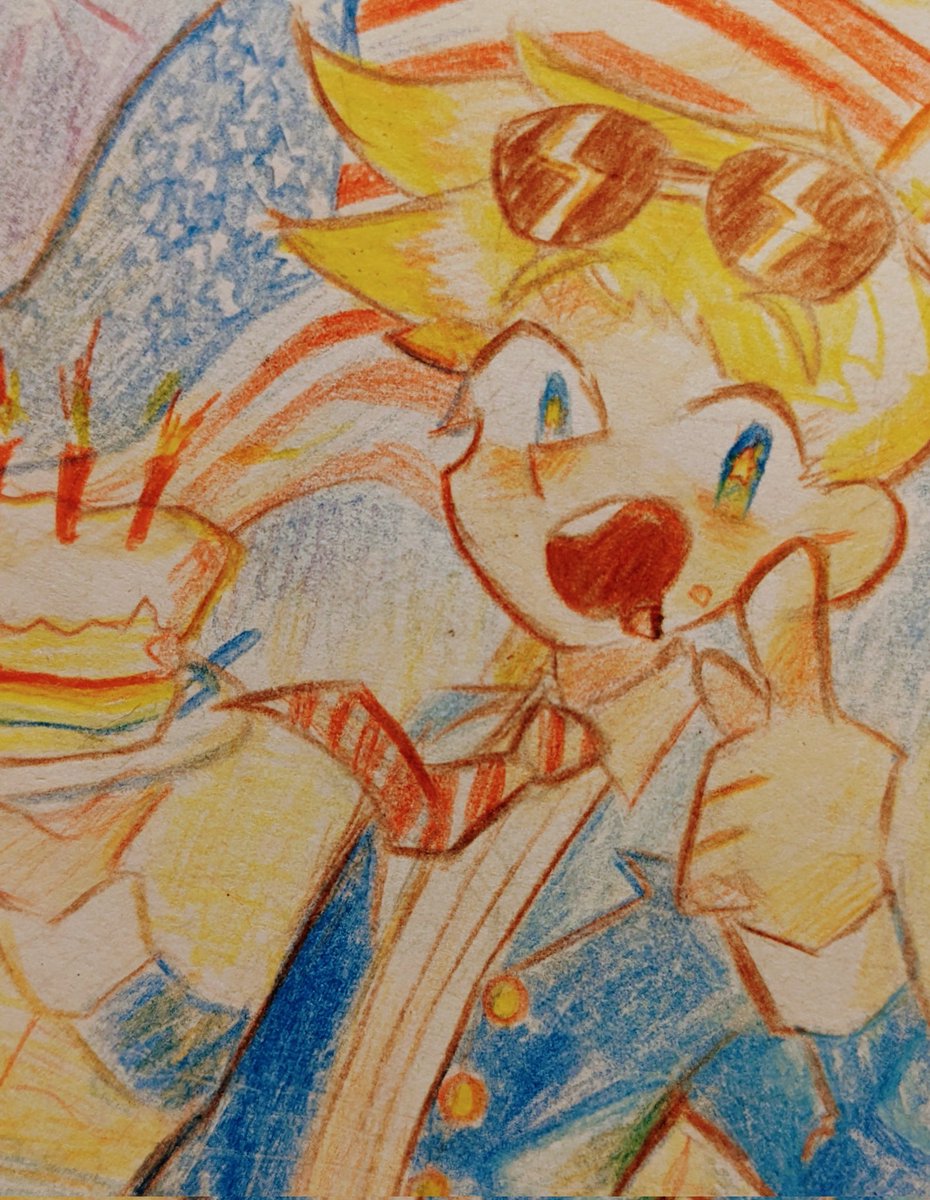 Milk_Mixed_'s tweet photo. Happy Independence Day!!!!!!
🌟🇺🇸😎🎂🌟🦅
#IndependenceDayUSA 
#KuniCri #国擬人化 https://t.co/9rsPFc2C0A