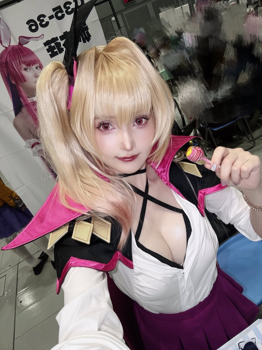 akagikuro's tweet photo. クレンホウ・トウカちゃんのコスプレしてます🦇
お待ちしております🩷 https://t.co/rQMGygJNYs