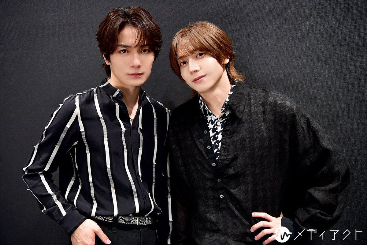 ki_hika's tweet photo. 舞台「gift」
インタビュー撮影をさせていただきました。

#舞台gift #染谷俊之 #和田琢磨 https://t.co/d0bUVFmpd4