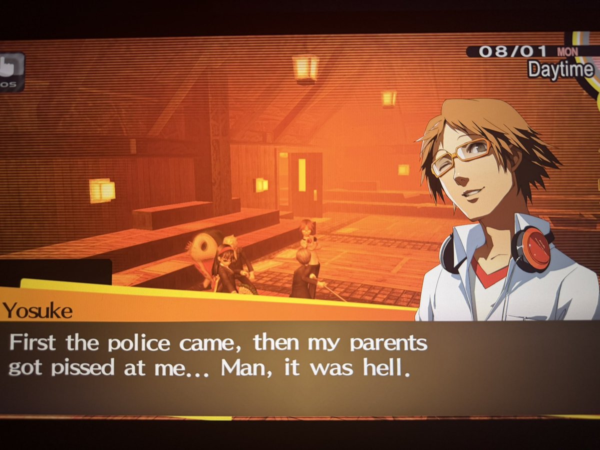 luminarayia's tweet photo. YOSUKE GOT THE POLICE CALLED ON HIM AFTER HE AND YU HAD FHEIR GAY FIGHT??? ￼￼😭😭 JUSTICE FOR MY GOAT https://t.co/7PoUn7nTBx