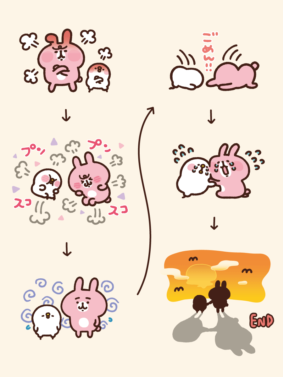 kanahei_animals's tweet photo. 🤜🤛⇒🤝
ケンカするほど仲がいい

#なかよし 
#カナヘイの小動物
#ピスケとうさぎ https://t.co/sclom1Ad0a