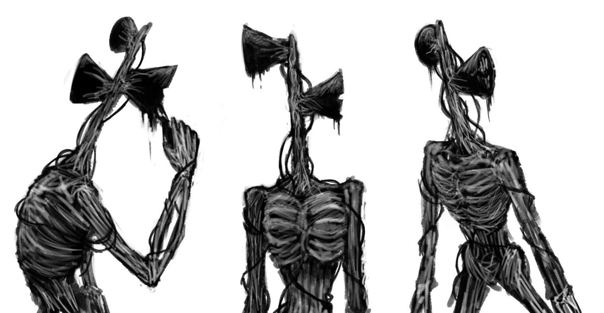 MBuddydude's tweet photo. From the recent news about a Siren Head movie.

Wanted to draw him. https://t.co/78a4y11lz1