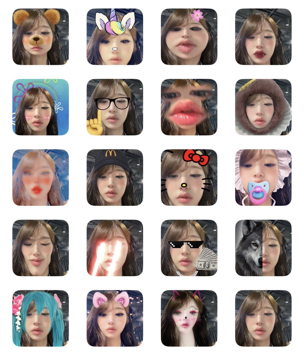 DiveBasee's tweet photo. Fans are having the time of their lives making sillier versions of IVE's Wonyoung recent silly selfie. https://t.co/sD3yeEpbDZ