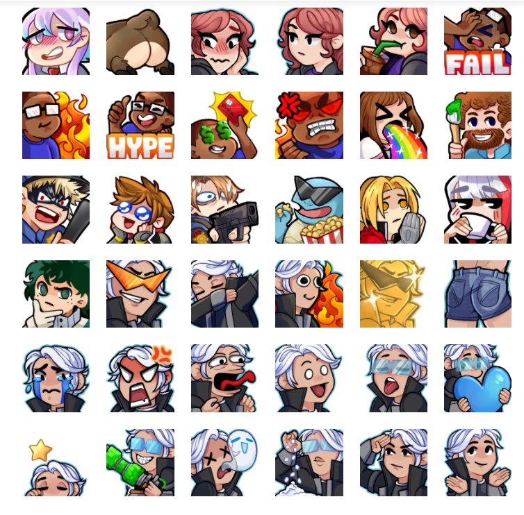enVEEso's tweet photo. @jayathesensei I offer static emotes on my VGen: https://t.co/Vau7lcyzIk https://t.co/XQuxTyxeno