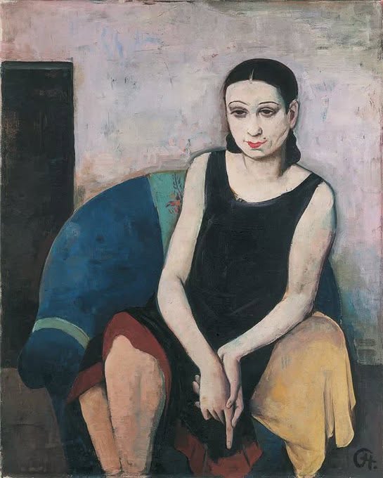 tomfishpaw's tweet photo. #KarlHofer

Madame Bailhache, Portrait of a Dancer, (1926) https://t.co/wqXHYgMd11