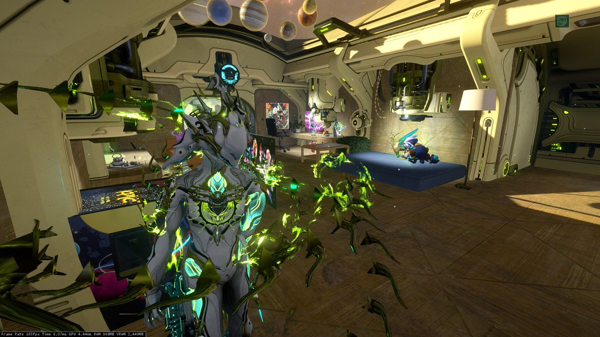 wisp000123's tweet photo. #warframe This is my hamster cage and my favorite color scheme. https://t.co/6j4Cgc2gpu