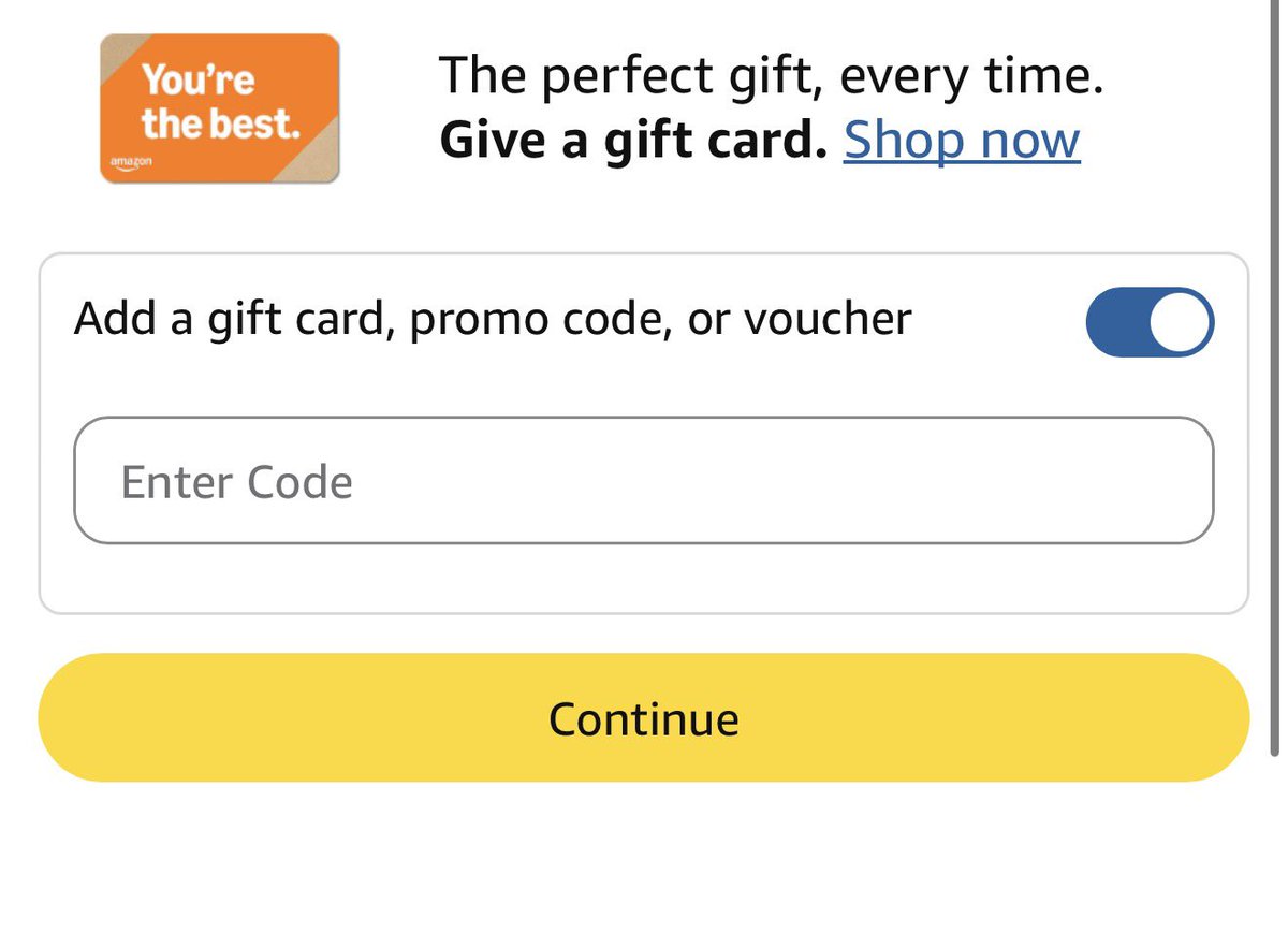 DealsFinderIO Is this where I enter the code? It never seems to work.
