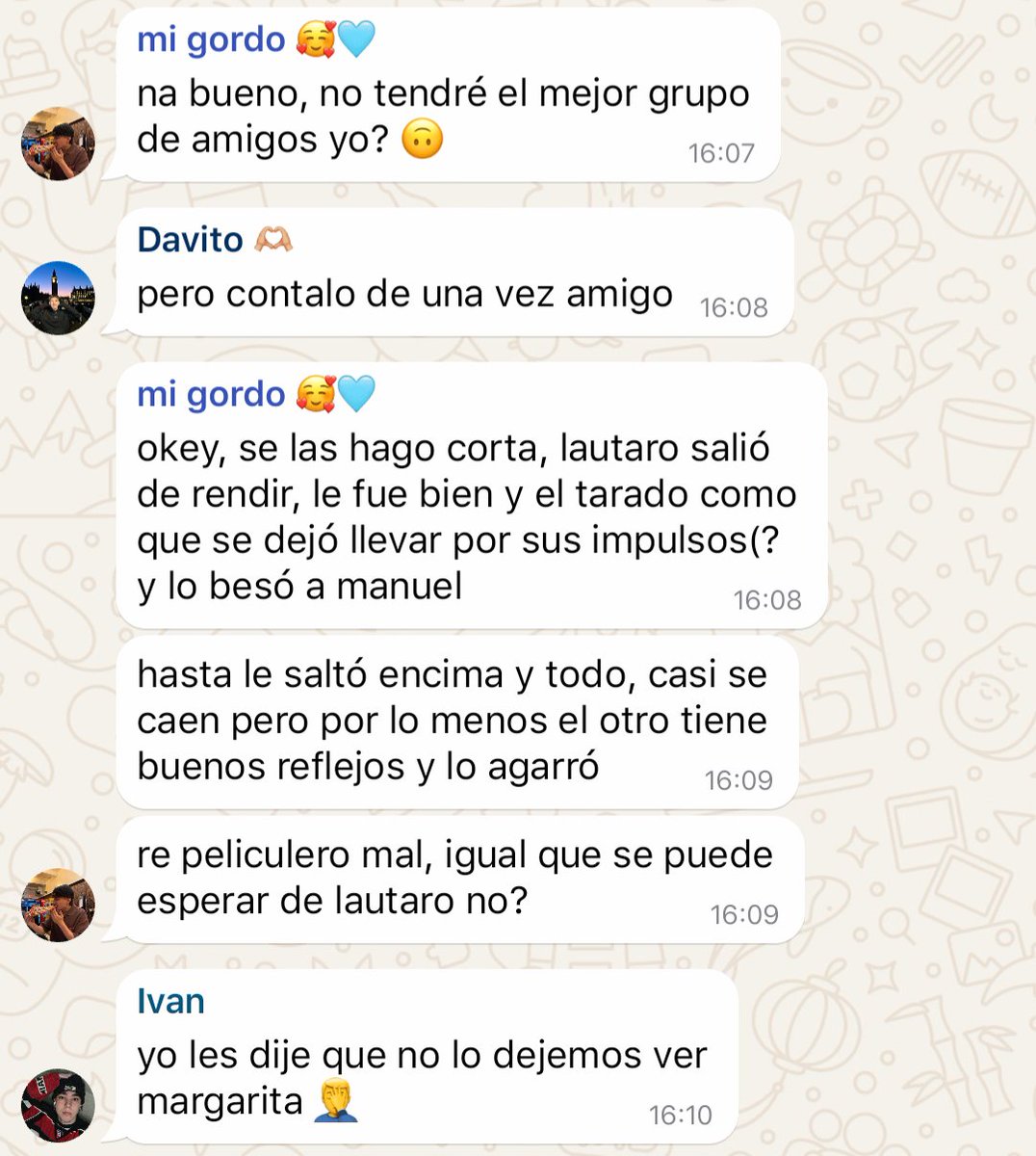 notmilipilii's tweet photo. 237- me mato si no puedo rendir porque mi amigo es un boludo https://t.co/9FyAYcC7Si