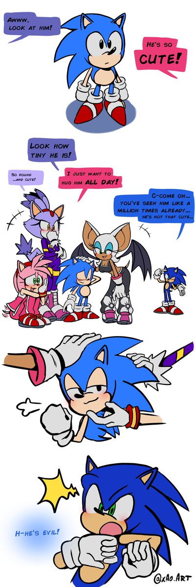 xao_art's tweet photo. This is how Classic Sonic was welcomed in Crossworlds.

#ClassicSonic #sonicthehedgehog #Sonicracingcrossworlds https://t.co/zt9MeLUvyC