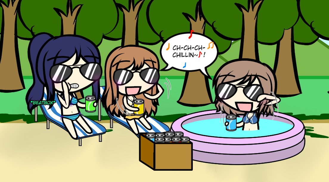 VanillaKunikida's tweet photo. Today's Maru - Day 857

chillin' in the pool with her senpais 🏖️

#ビキニの日 https://t.co/HDMeTKuKGU