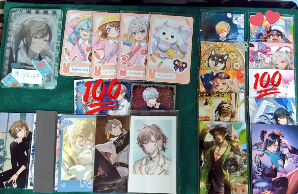 iys_po's tweet photo. 【交換：譲渡：買取】にじさんじ クリアカード コレカ 缶バッジ チョコエッグ 

【譲】画像1.2.3.4
【求】画像5.6

纏めてや、比率違いも可能です。
検索からでもお待ちしております。
よろしくお願いします。 https://t.co/izUl15tqtd