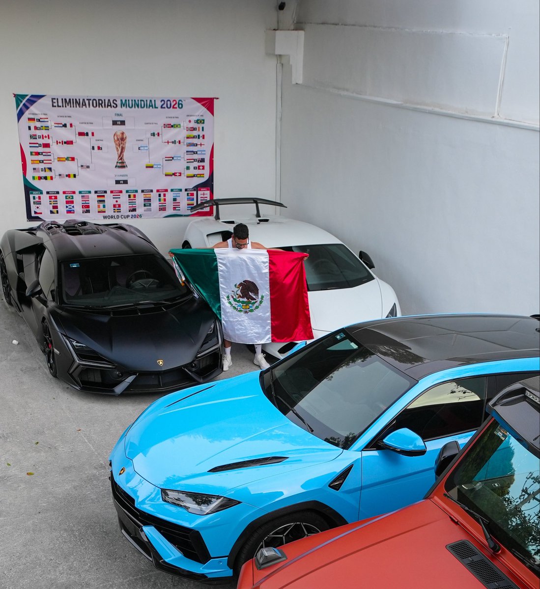 alfredovlza's tweet photo. Si México gana el mundial voy a regalar un LAMBORGHINI entre los que den RT y comenten este tweet https://t.co/zErpViT2hd