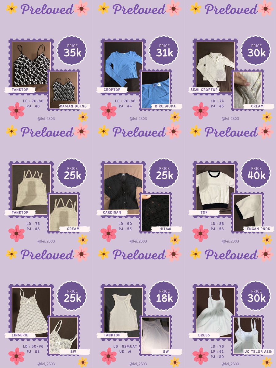 lei_2303's tweet photo. wts preloved atasan dan bawahan

11k-45k

📍 Kab.Bogor
co via🍊 (bisa cod)
bisa keep 7.7
https://t.co/GhLETElCf8
DM for detail^^

wts baju atasan tanktop cardigan rajut dress sweater celana https://t.co/8vHLg1HNrQ