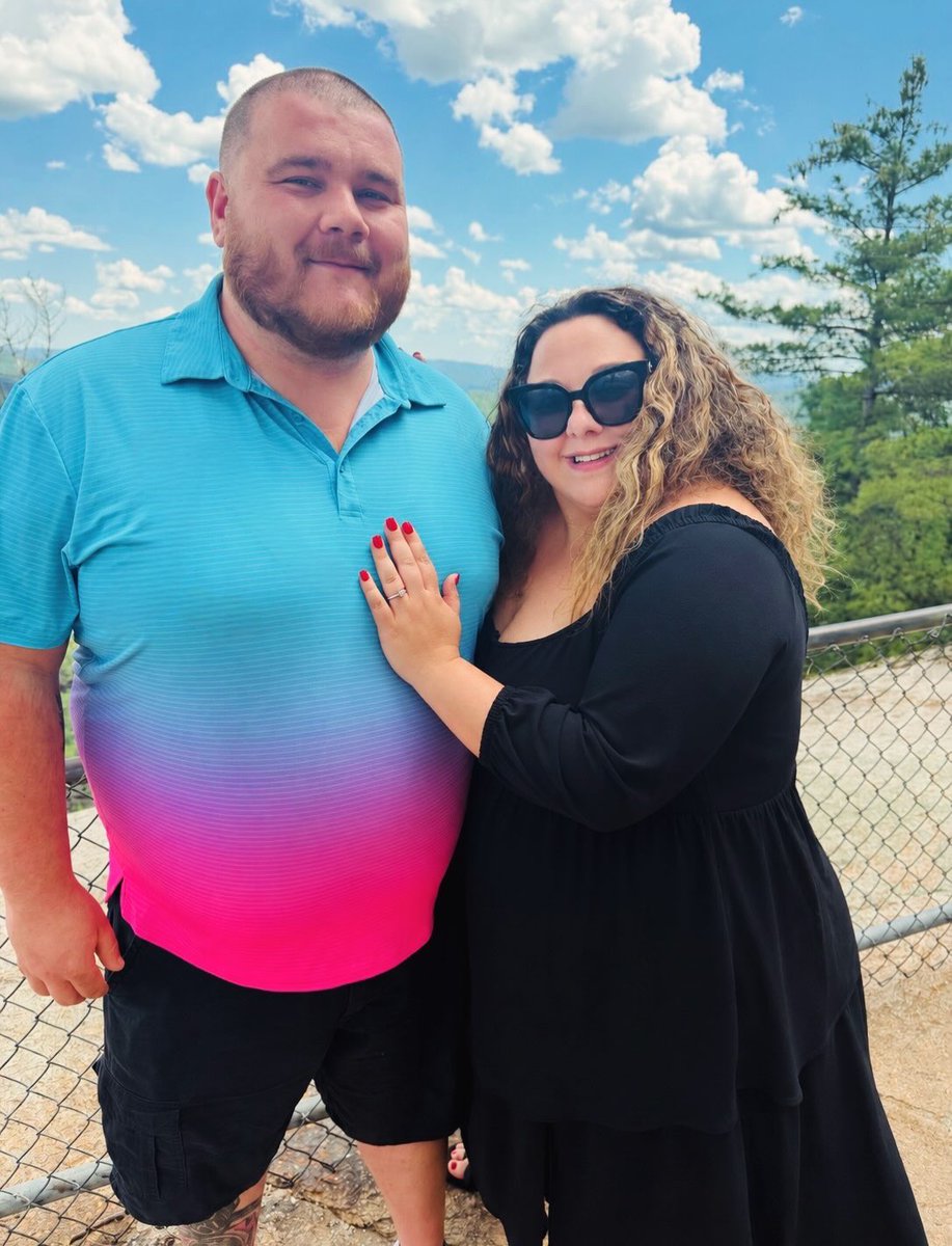buzz_156's tweet photo. I still can't believe that I get to marry my best friend. Every day I am just so grateful for you and the memories that we have made can't wait to make a lifetime more with you @colinjames4707 ❤️ #engaged #engagement #futurewife https://t.co/15ZZBFZSBr
