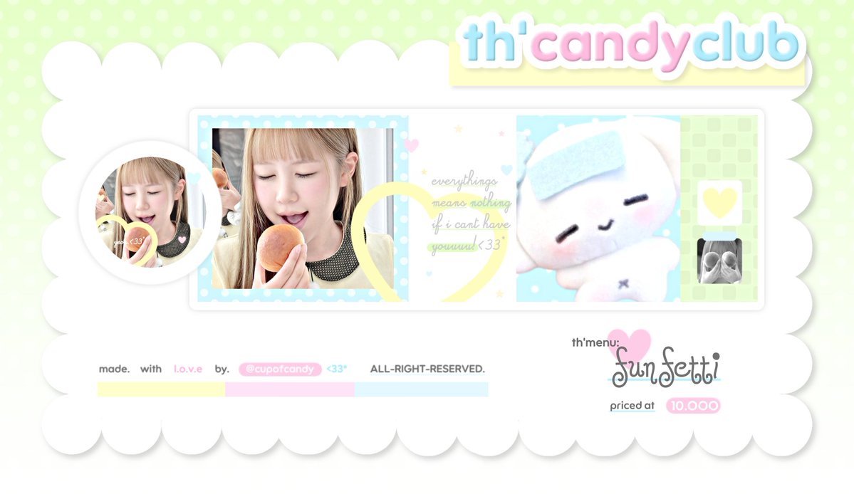OfCandyland's tweet photo. ♥︎, rts are appreciated! tysm :0

haiing! aku ada layout ready stock siap pakai gg yuha stella jiwoo wonhee rei yeon  yang bisa dibawa pulang sekarang juga! sila dm https://t.co/iEjzcFZ4sZ untuk jemput :D

t. layout ready stock rs gg  #bealanja https://t.co/Fs1TL2uQ3p