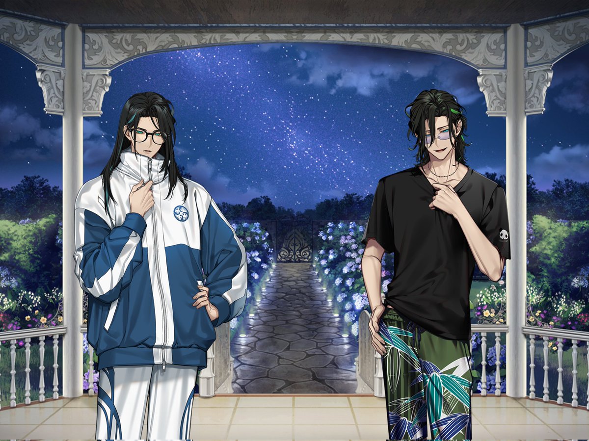 _ryoshi's tweet photo. 波平さん内番服やばい…
ていうかめっちゃ正反対の兄弟感あって良いな…… https://t.co/xMjthOHyLu