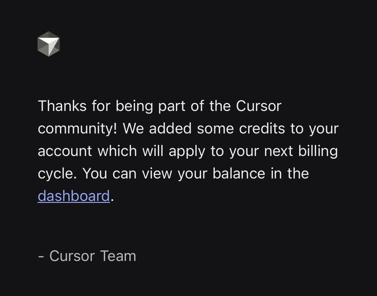 Angaisb_'s tweet photo. Thank you Cursor!!! https://t.co/Hv3RmZgKQc