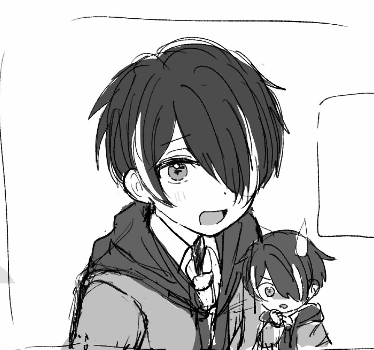 k0meintea's tweet photo. たまにすごい好きな絵柄の時がある https://t.co/rg0sew0mZe