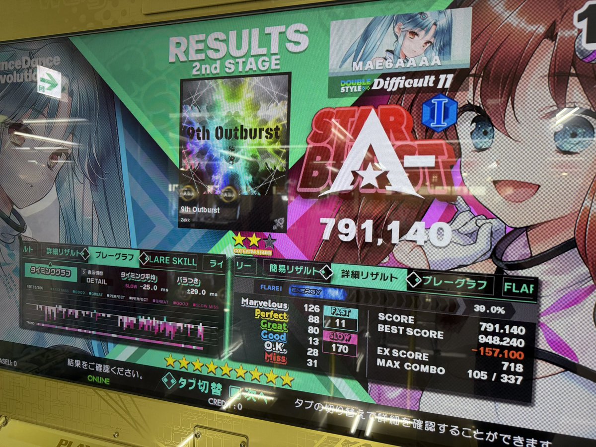klimlight's tweet photo. 久々にノンバーしたら死ぬほど下手になっててワロタ https://t.co/ABce6zfzbZ