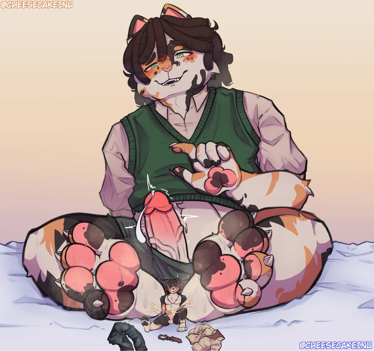 Bushyty2p's tweet photo. Intoxicating Scent~

One of my favorite commissions by @cheesecakeiinu and featuring my boyfriend! https://t.co/juEQGDk8gB