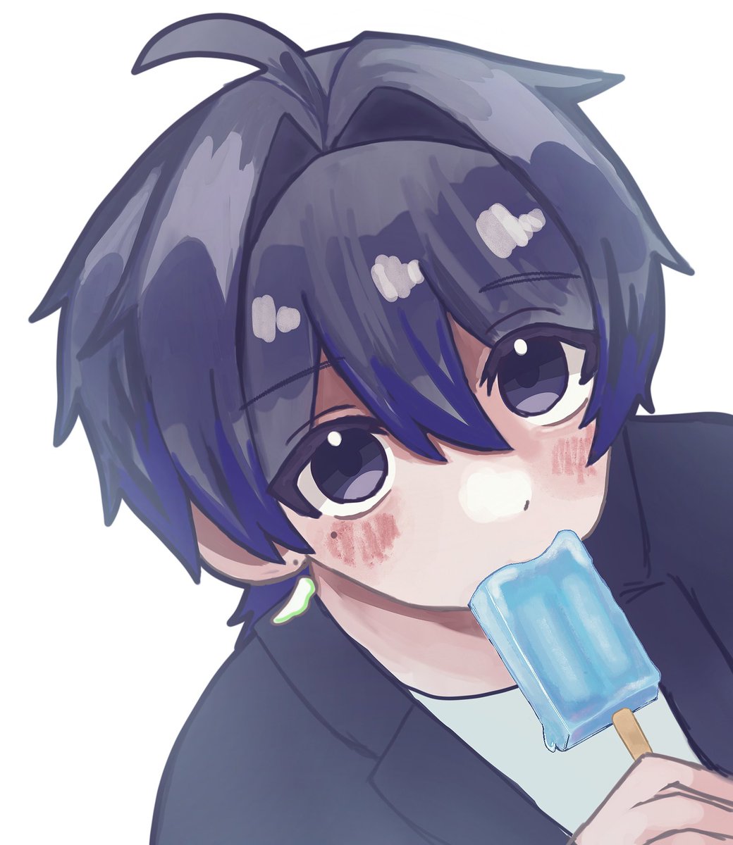 brezeldaigo's tweet photo. 暑さに負けない🍨🧊
#shinart #ZETAart https://t.co/8OvQrtwASh