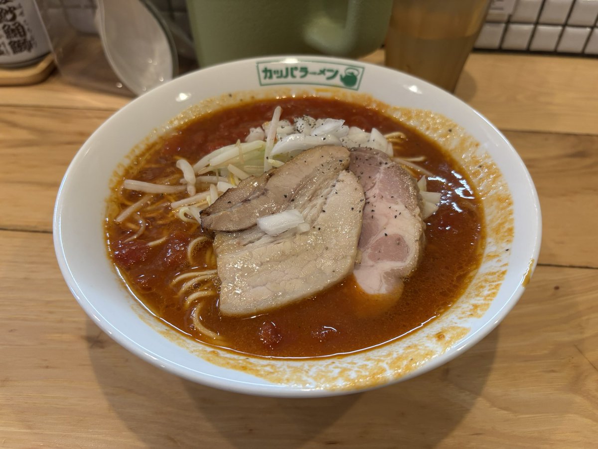 cpacisaconj's tweet photo. #トマトラーメン (¥1,000) - #所沢 #カッパハウス #らーめん #ラーメン お出かけ前に #食べログ百名店 #カッパジャパン #昼食 #お昼ごはん #昼ごはん #ひるごはん #ランチ #Lunch (らーめん カッパハウス 旭町2-1, 所沢市, 埼玉県, 359-0036, JP)
https://t.co/pzLucqfjVq https://t.co/jE2HNVflhD