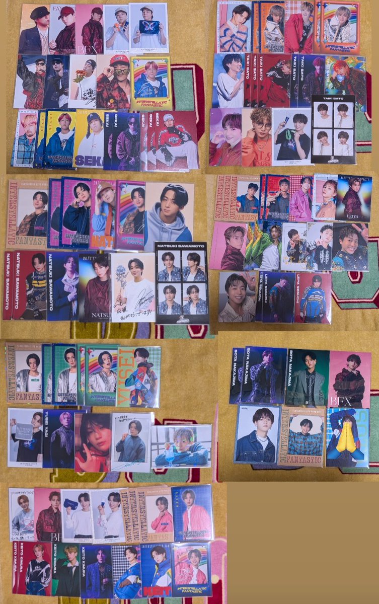 fnt_ysnt's tweet photo. FANTASTICS フォトカ アクスタ CD 交換

譲：世界 佐藤大樹 澤本夏輝 瀬口黎弥
       木村慧人 八木勇征 中島颯太

求：堀夏喜>買取
画像4枚目優先ですが堀夏喜関連なんでも検討します。
画像3枚目は同種での交換（A.B.D）

有明代々木にて手渡し希望
お気軽にお声がけください🙇🏻‍♀️ https://t.co/yAL6jeDDEp