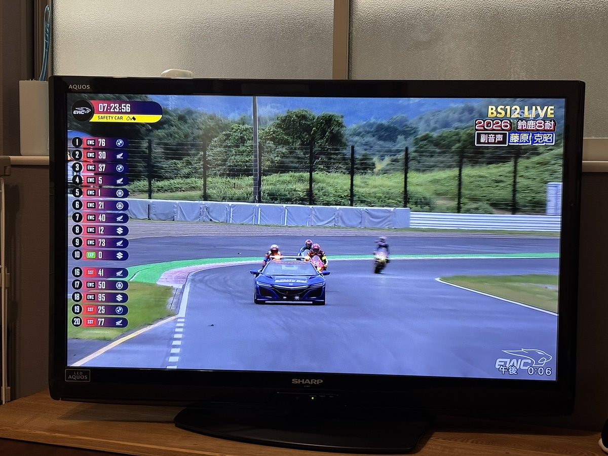 Yang_blogger's tweet photo. 鈴鹿8耐荒れてるなあ…
130Rでオイル撒き散らしは怖すぎる

#鈴鹿8耐 https://t.co/gXzVZQI05d