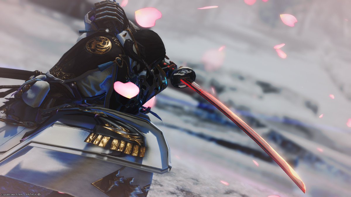 Travis_ffxiv's tweet photo. #FF14 #FFXIV #SS #侍
雪月花 https://t.co/DW8h8QRW03