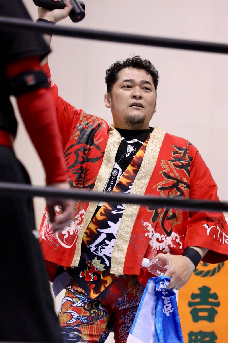 happytriger2002's tweet photo. 2026.7.4 山形ビッグウイング

#G1Road #njpw 
#矢野通 https://t.co/UUqhOBHnMZ