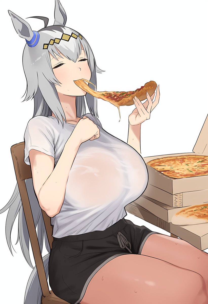 nintai01's tweet photo. おひピザ🍕
オグリキャップ♥ https://t.co/CxcYZIfrb8