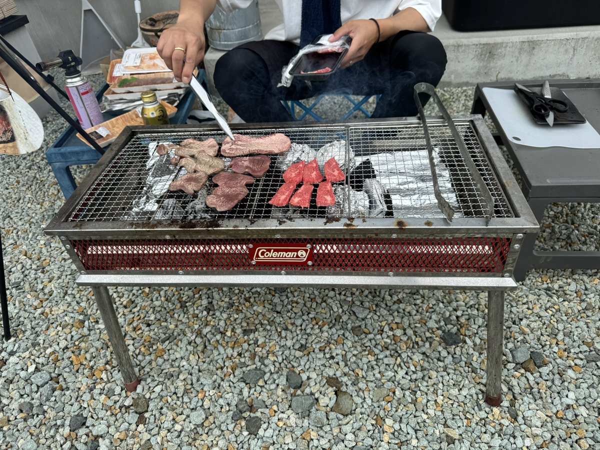 boukunp's tweet photo. 暴君誕生祭2026in仙台

後夜祭BBQ🍖 https://t.co/DbEmDftNOQ