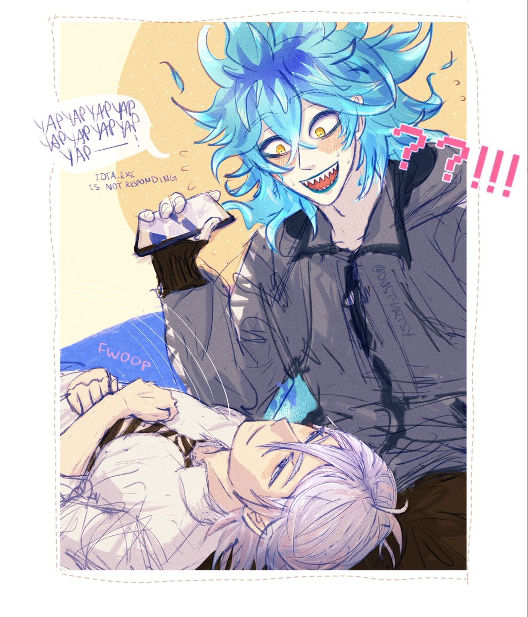 dustyartsy's tweet photo. silidia // idiasil
I think their interactions are adorable 💙 https://t.co/nn8gzF0QZH